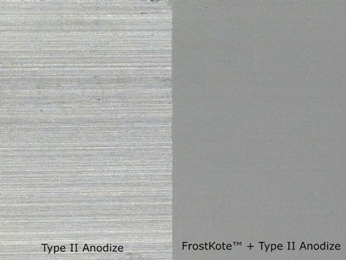 Anodizing Type II Sulfuric FrostKote