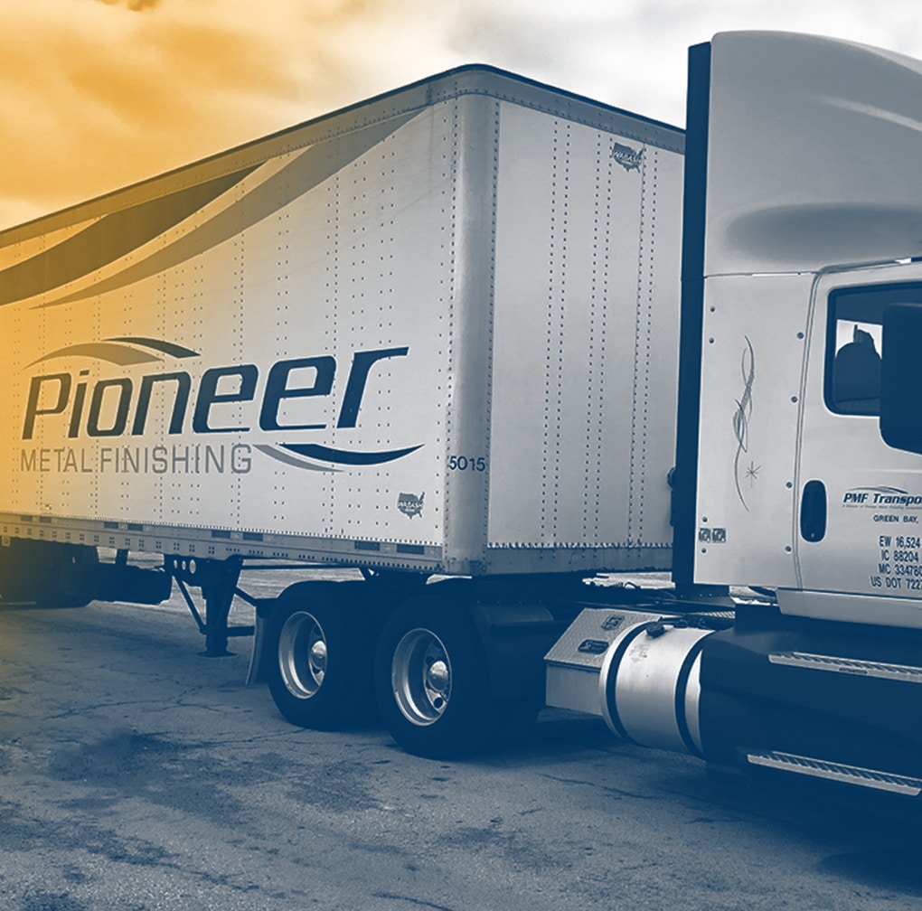 pioneer metal finishing semi truck