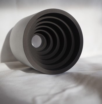 rolled metal tube